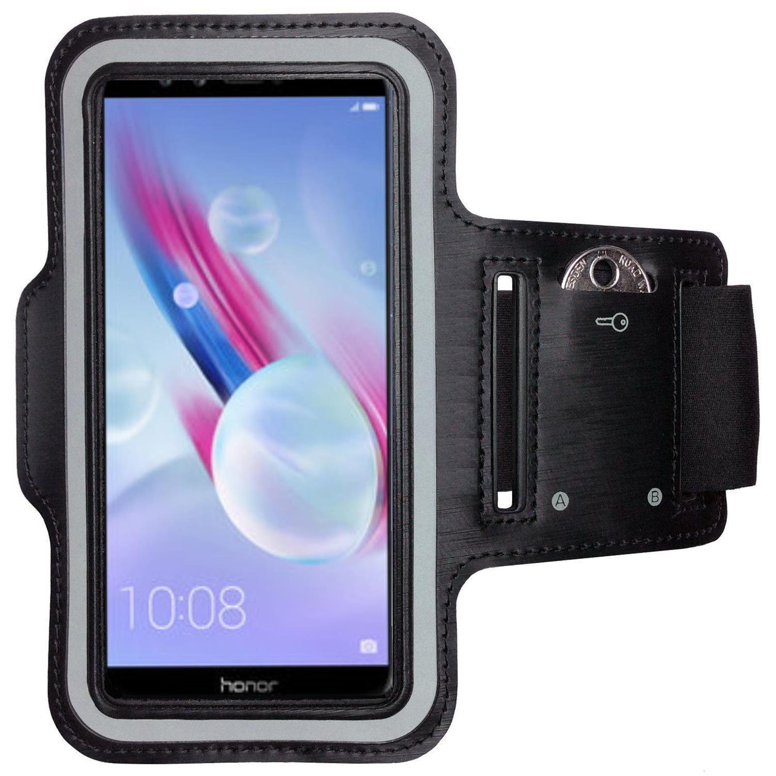 CoverKingz Handyhülle Honor 9 Lite Handy Sport Armband Hülle Sportarmband Laufhülle Tasche