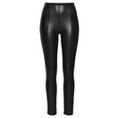LASCANA Leggings in Lederoptik mit Reißverschlüssen, Loungewear