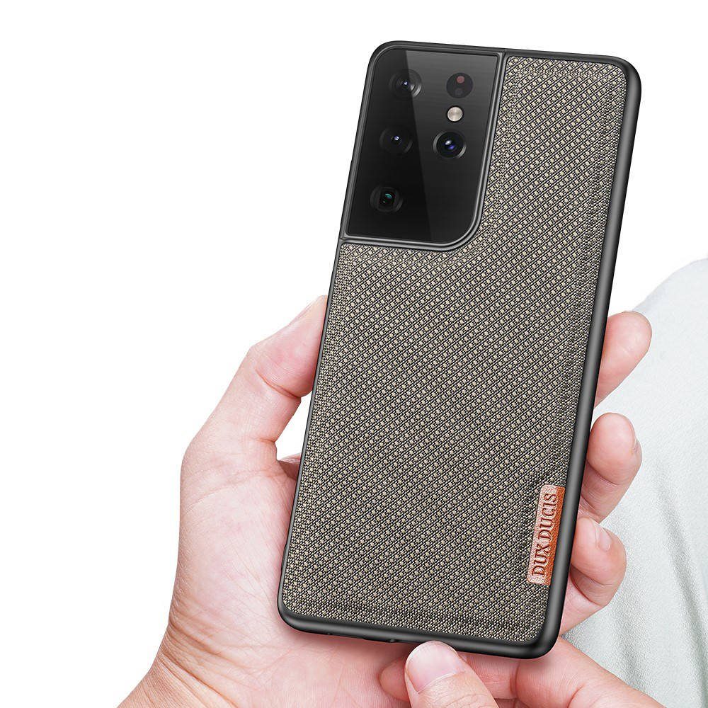 Dux Ducis Smartphone-Hülle Dux Ducis Fino Back Cover Case Hülle Schutz Handyhülle kompatibel mit Samsung Galaxy S21+ (G996F)