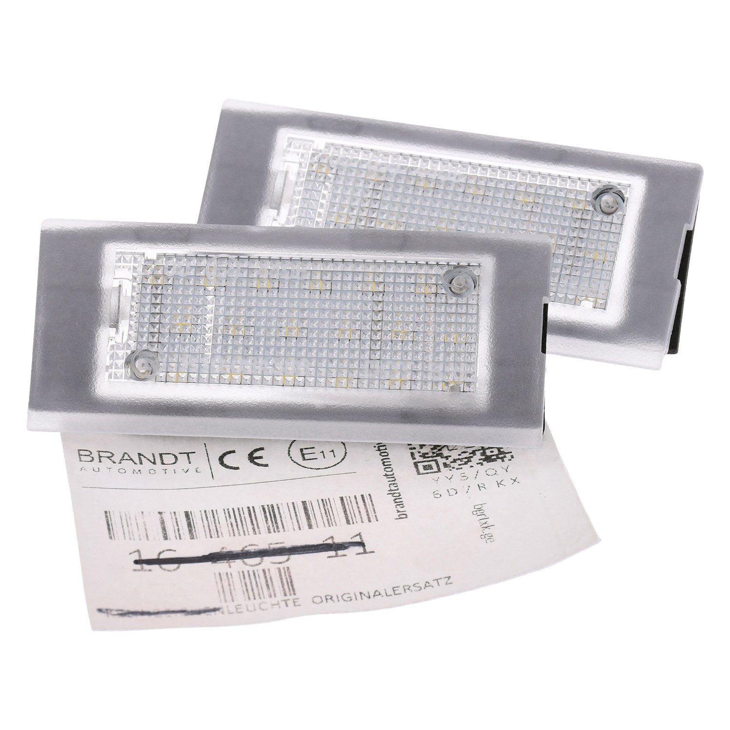 BRANDT AUTOMOTIVE KFZ-Ersatzleuchte LED Kennzeichenleuchten Auto Kennzeichenbeleuchtung, für Land Rover Range Rover III L322 (02–12)