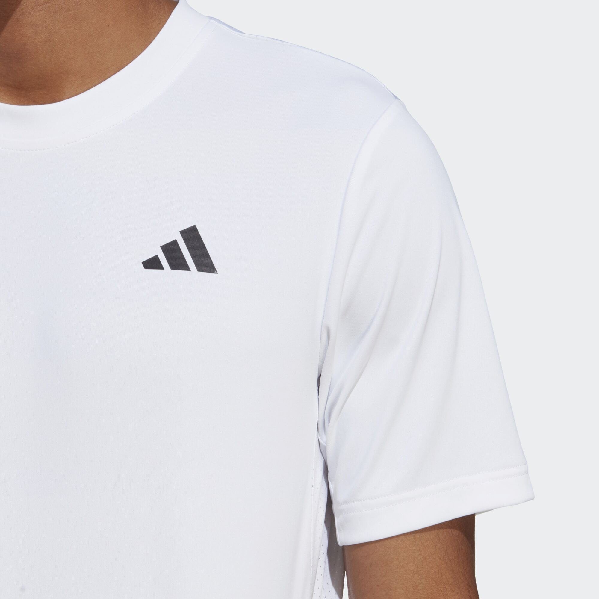 Performance White T-SHIRT Funktionsshirt CLUB adidas TENNIS
