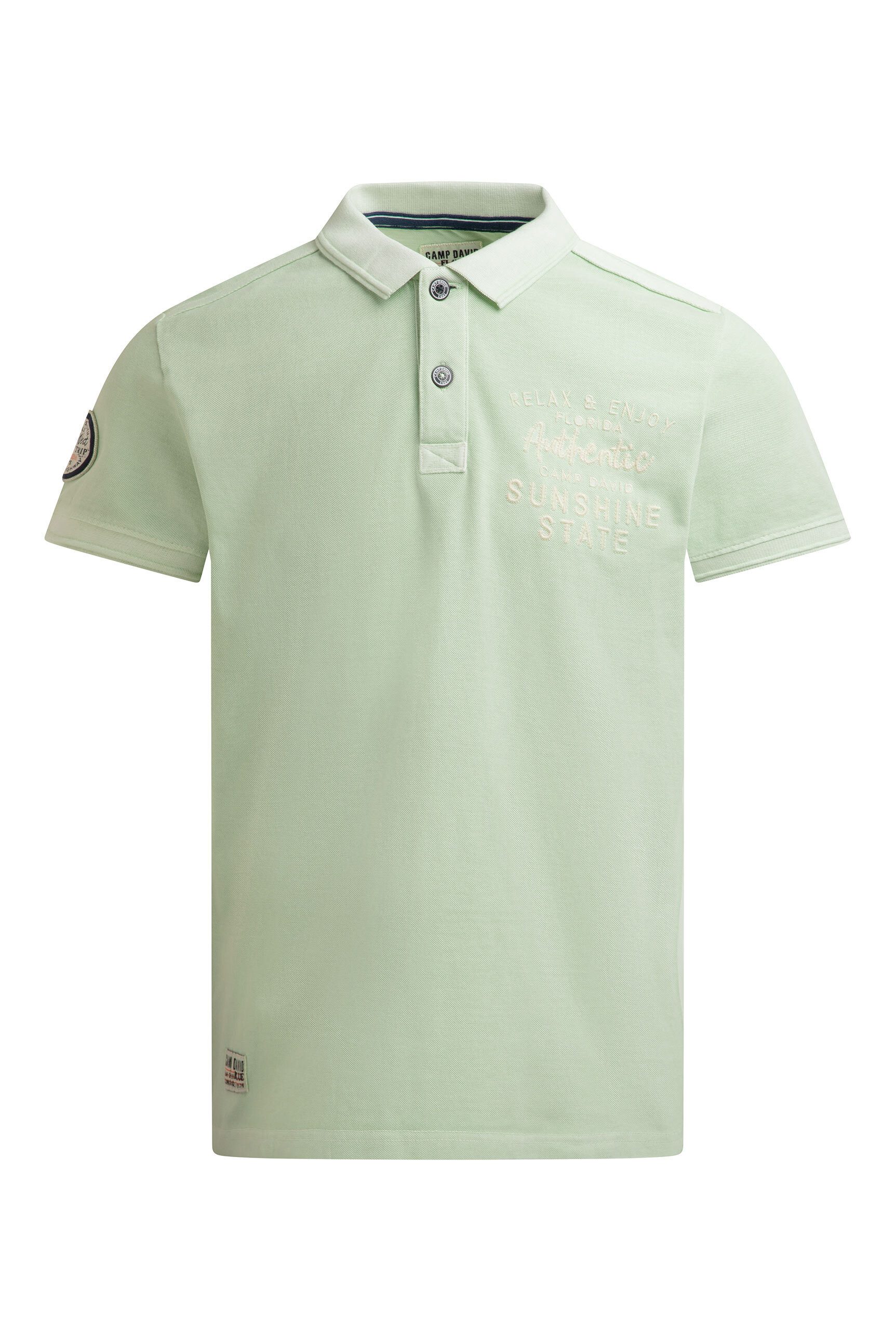 CAMP DAVID Poloshirt aus Baumwolle