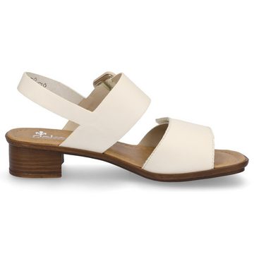 Rieker Rieker Damen Sandalette creme beige Sandalette