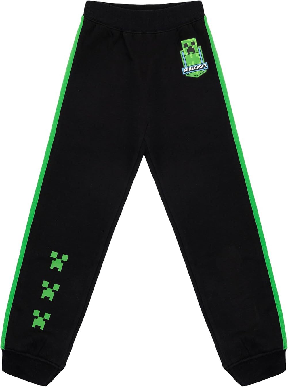 Minecraft Jogginghose MINECRAFT Jogginghose Schwarz - Grün Kinder 116 - 152 cm