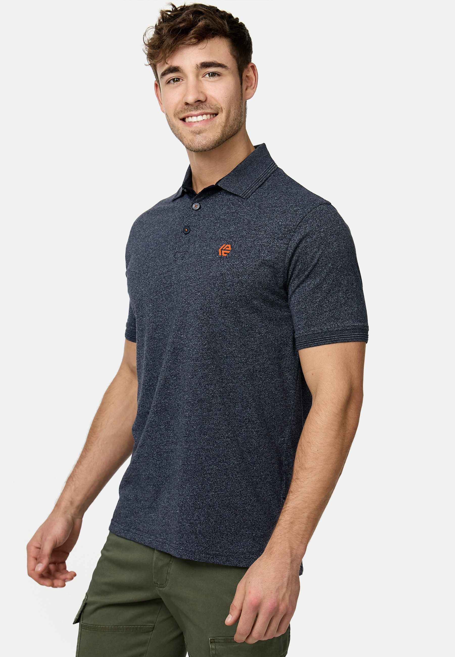 Indicode Poloshirt Herren INTorrance Polo Shirt Herrenshirt Poloshirt aus Baumwollmischung