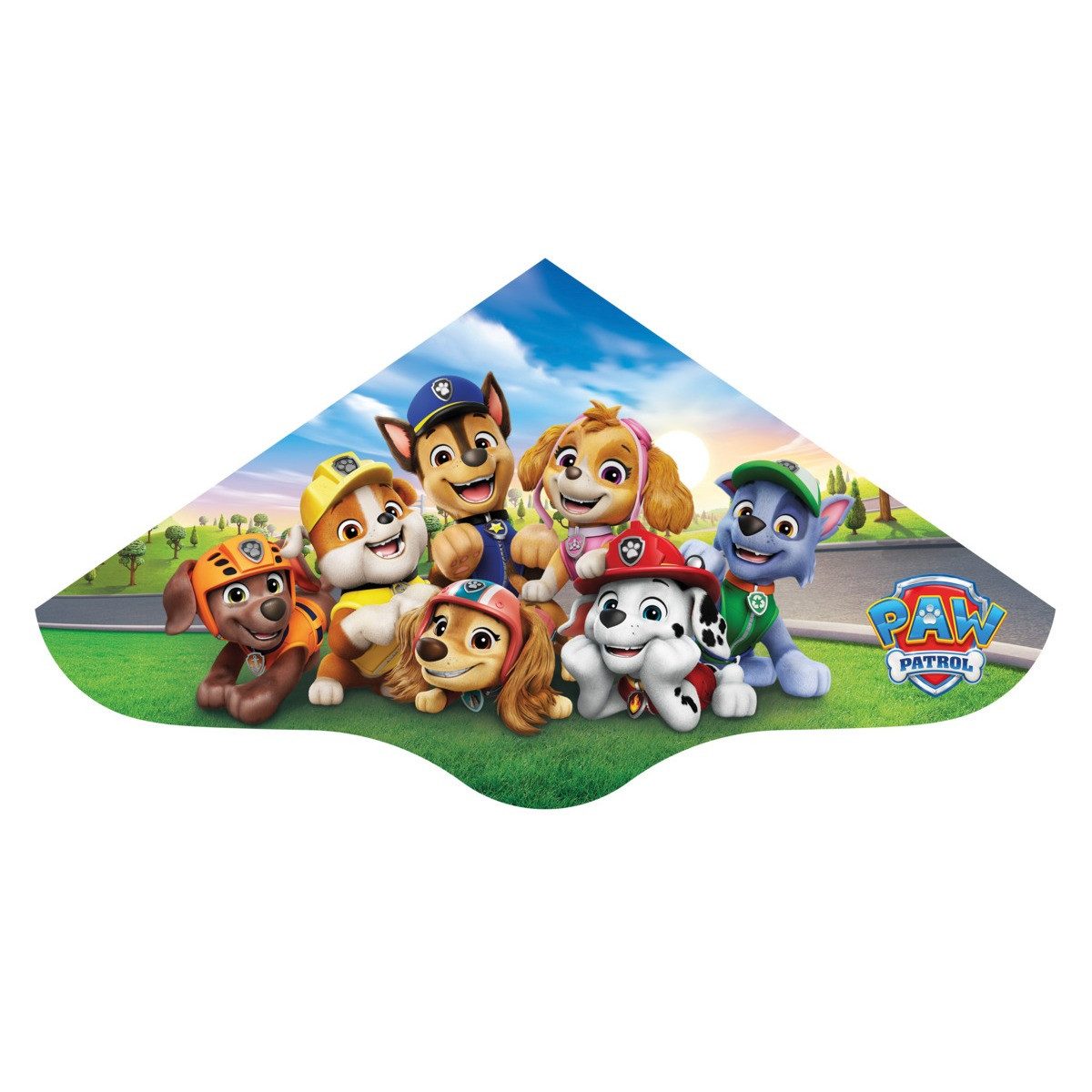 Paul Günther Flug-Drache Kinderdrachen PAW PATROL Adventure 98x53cm 20-40km/h