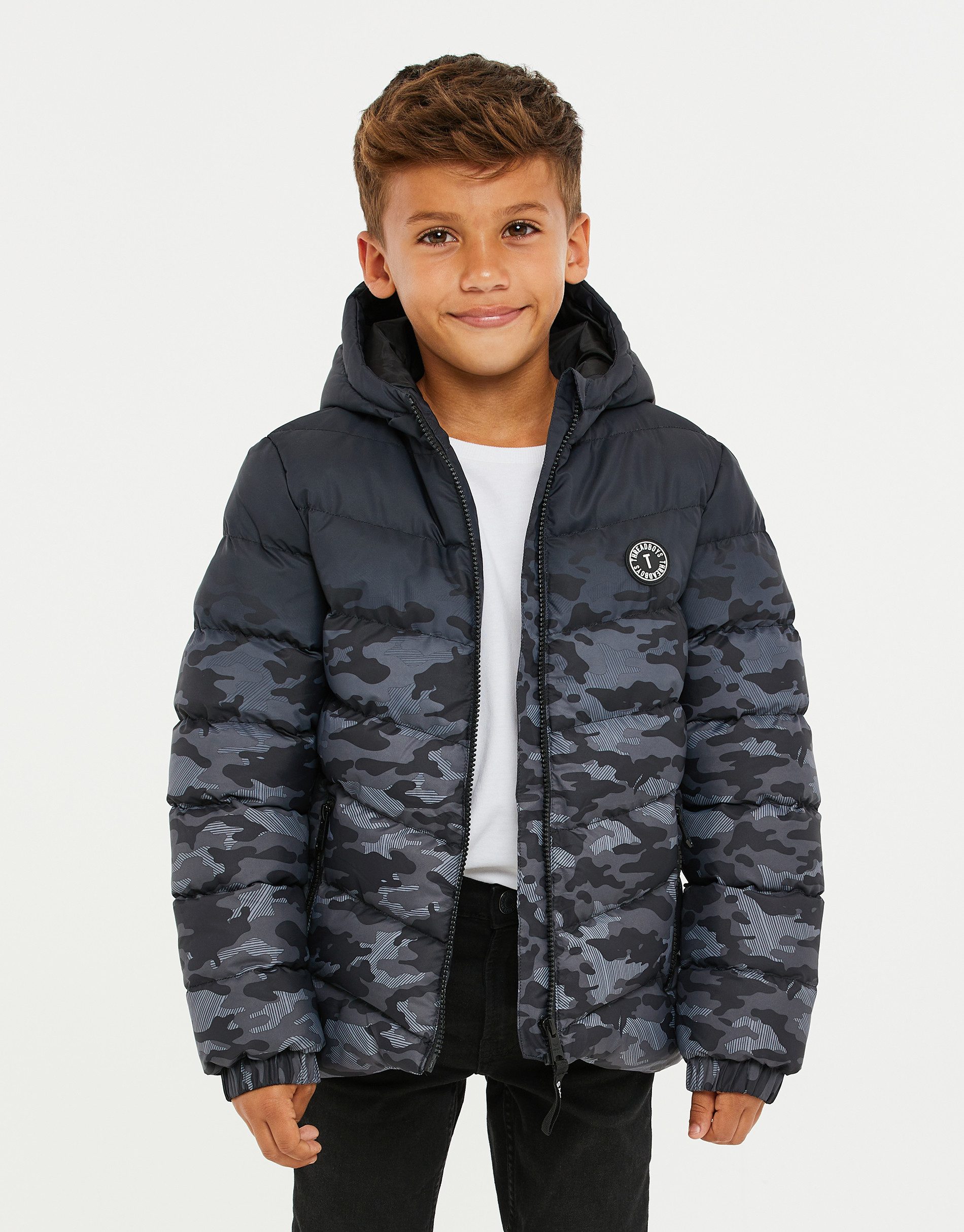 Threadboys Steppjacke (1-St) mit tollem Print