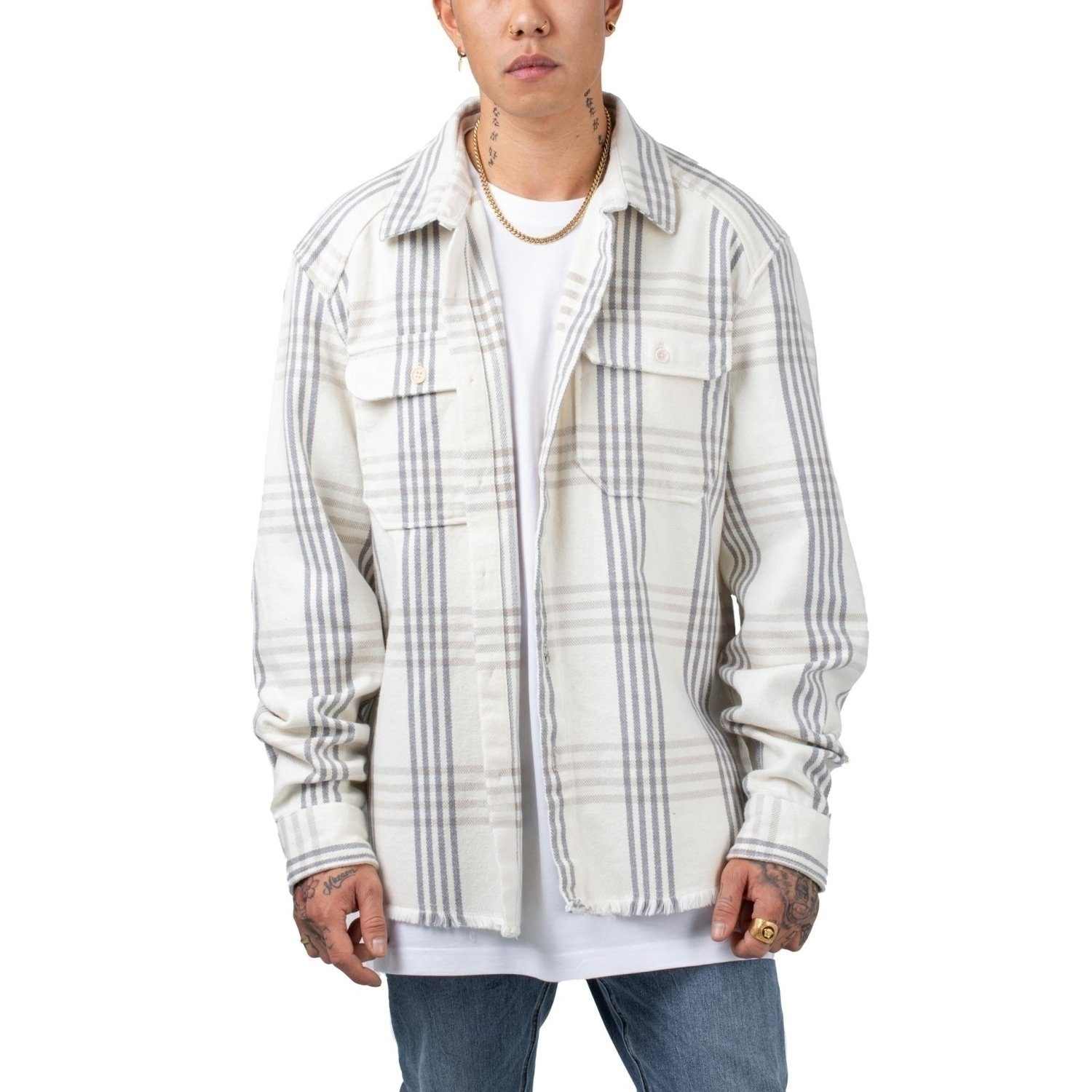 Langarmhemd Drykorn Phasmo Overshirt