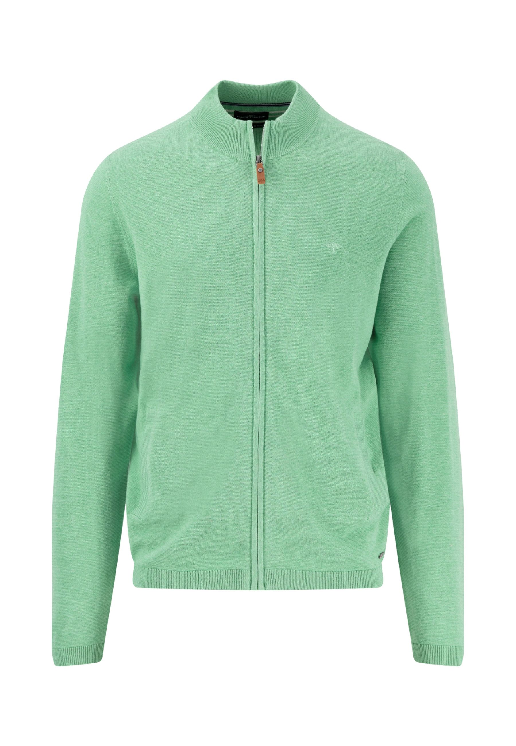 FYNCH-HATTON Cardigan Strickjacke Cardigan Reißverschluss (1-tlg)