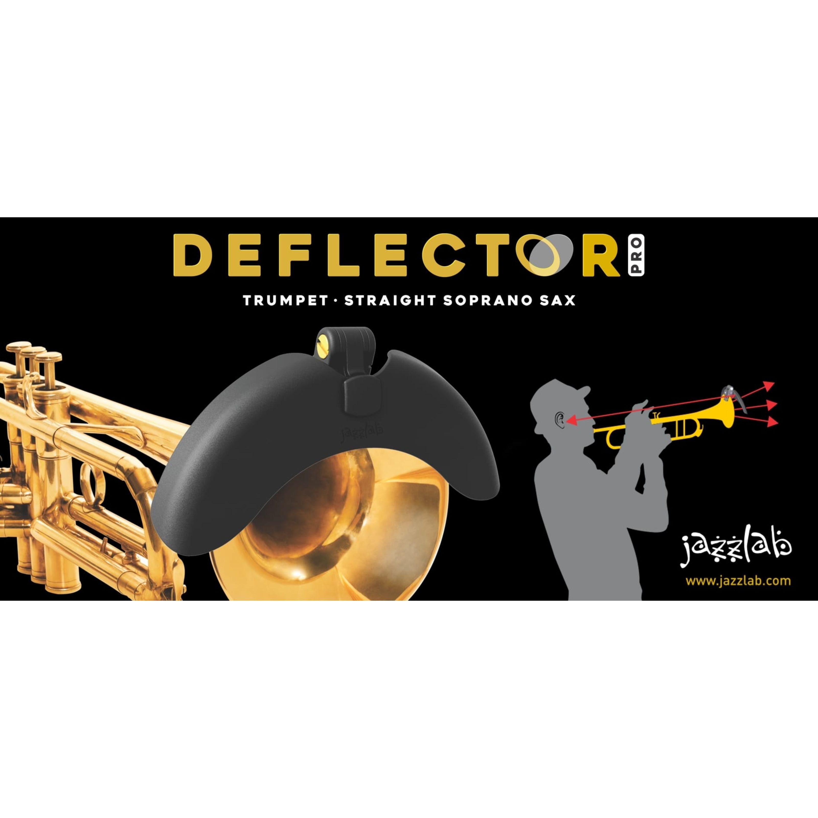 Jazzlab Saxophon, Deflector PRO Soundspiegel Trumpet/Saxophone/Trombone, Dämpfer, Silent Brass Systeme, Deflector PRO Soundspiegel Trumpet/Saxophone/Trombone - Silent Brass