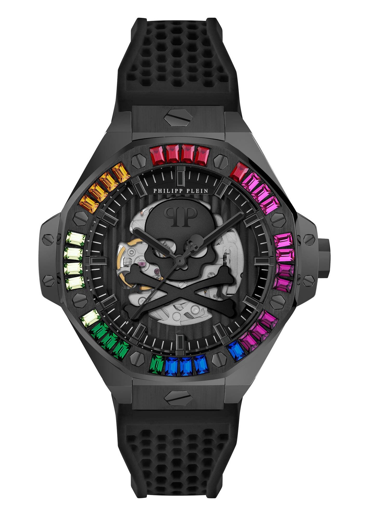 PHILIPP PLEIN Automatikuhr Plein $keleton Royal Rainbow
