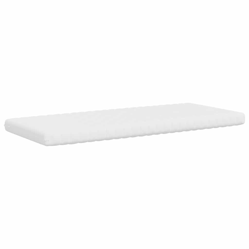 Kaltschaummatratze, vidaXL, Schaumstoffmatratze Weiß 100x210 cm 7-Zonen Härtegrad 20 ILD