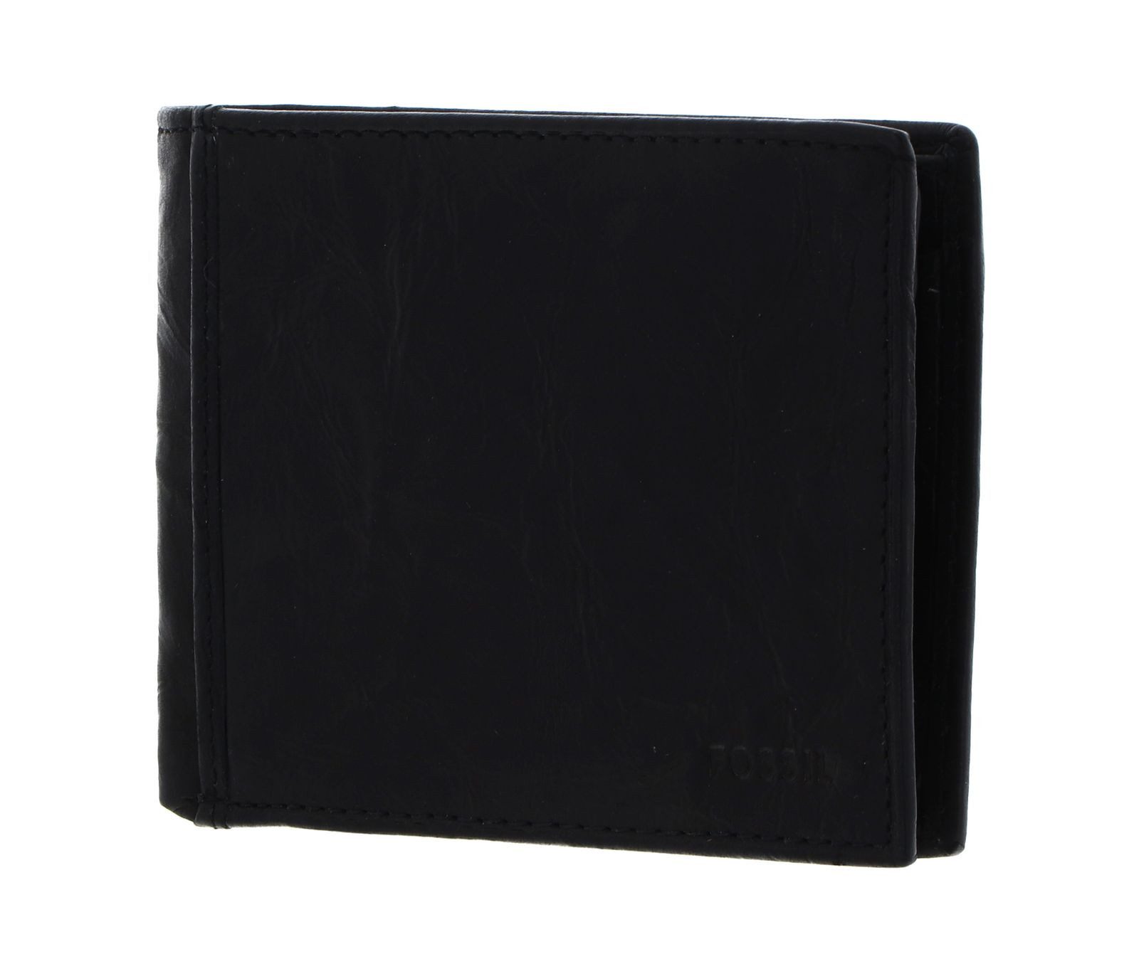 Fossil Geldbörse Large Coin Pocket, aus echtem Leder mit RFID-Blocker Schutz