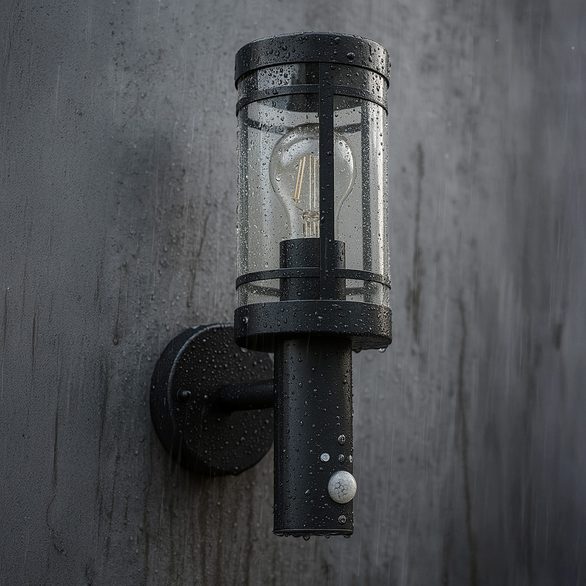 SSC-LUXon LED Außen-Wandleuchte MOVI Außenleuchte mit Bewegungsmelder IP44 günstig online kaufen