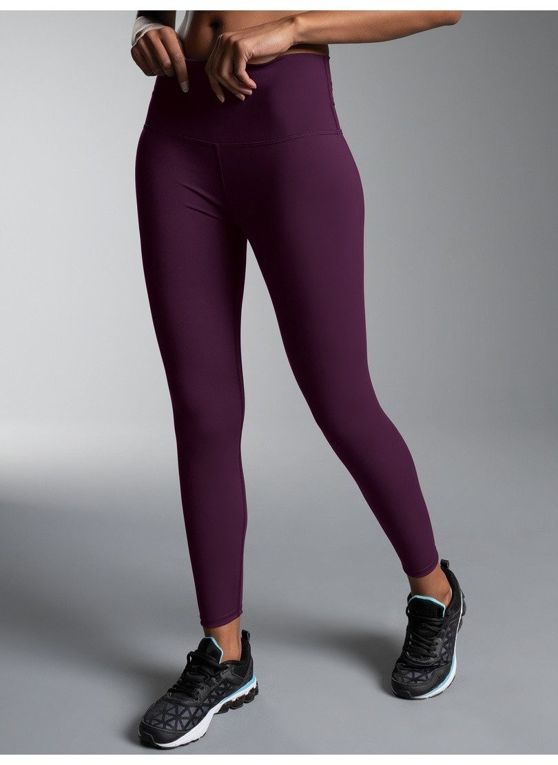 Trigema Leggings TRIGEMA Leggings mit reflektierendem Schwinge (1-tlg)
