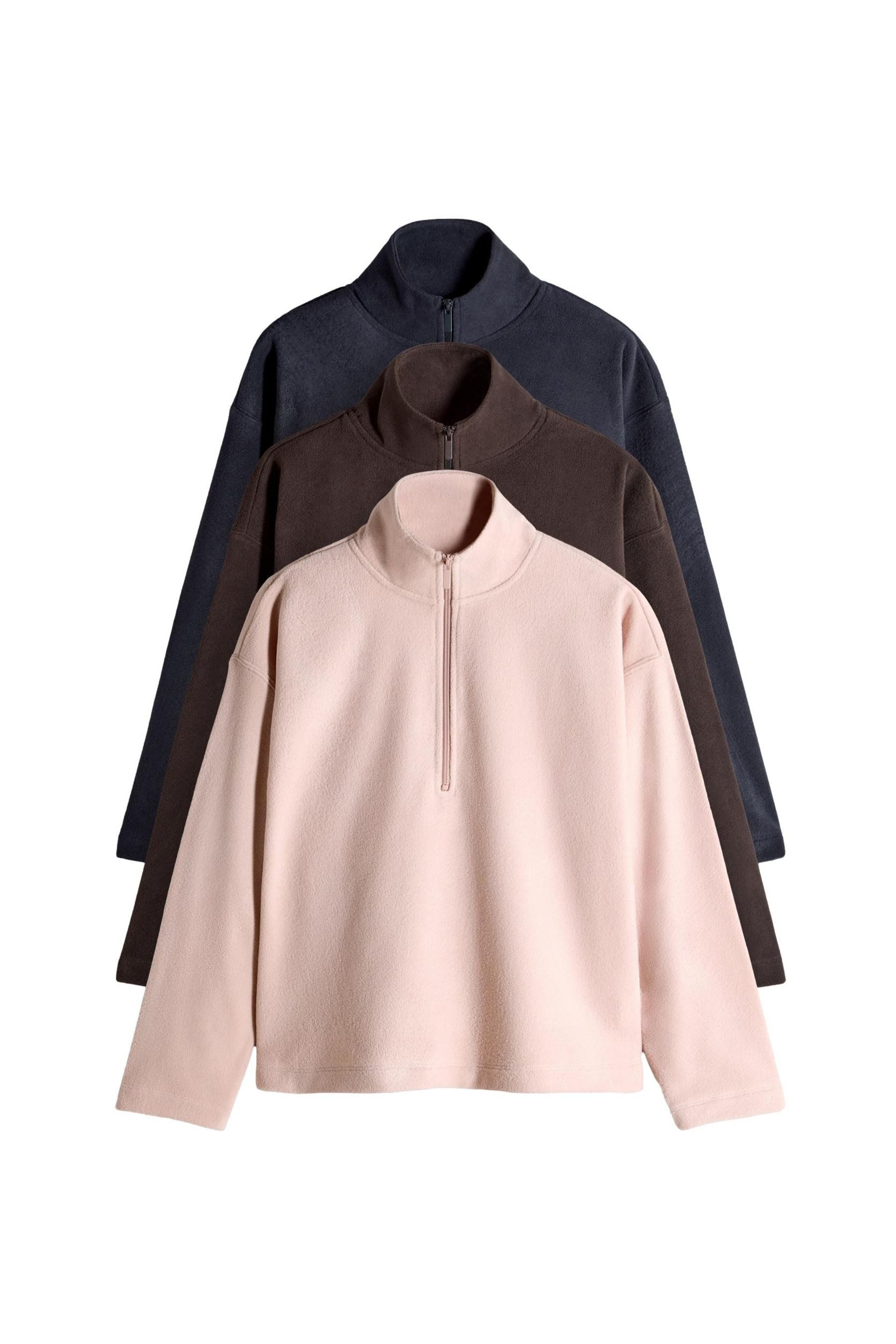 The Set Fleecepullover The Set Microfleece-Pullover günstig online kaufen