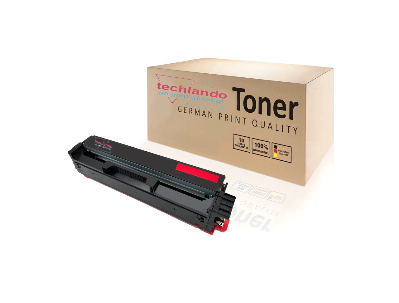 Techlando Tonerpatrone Techlando Green Toner REBUILD mit Chip C3220M0 Farbe: Magenta