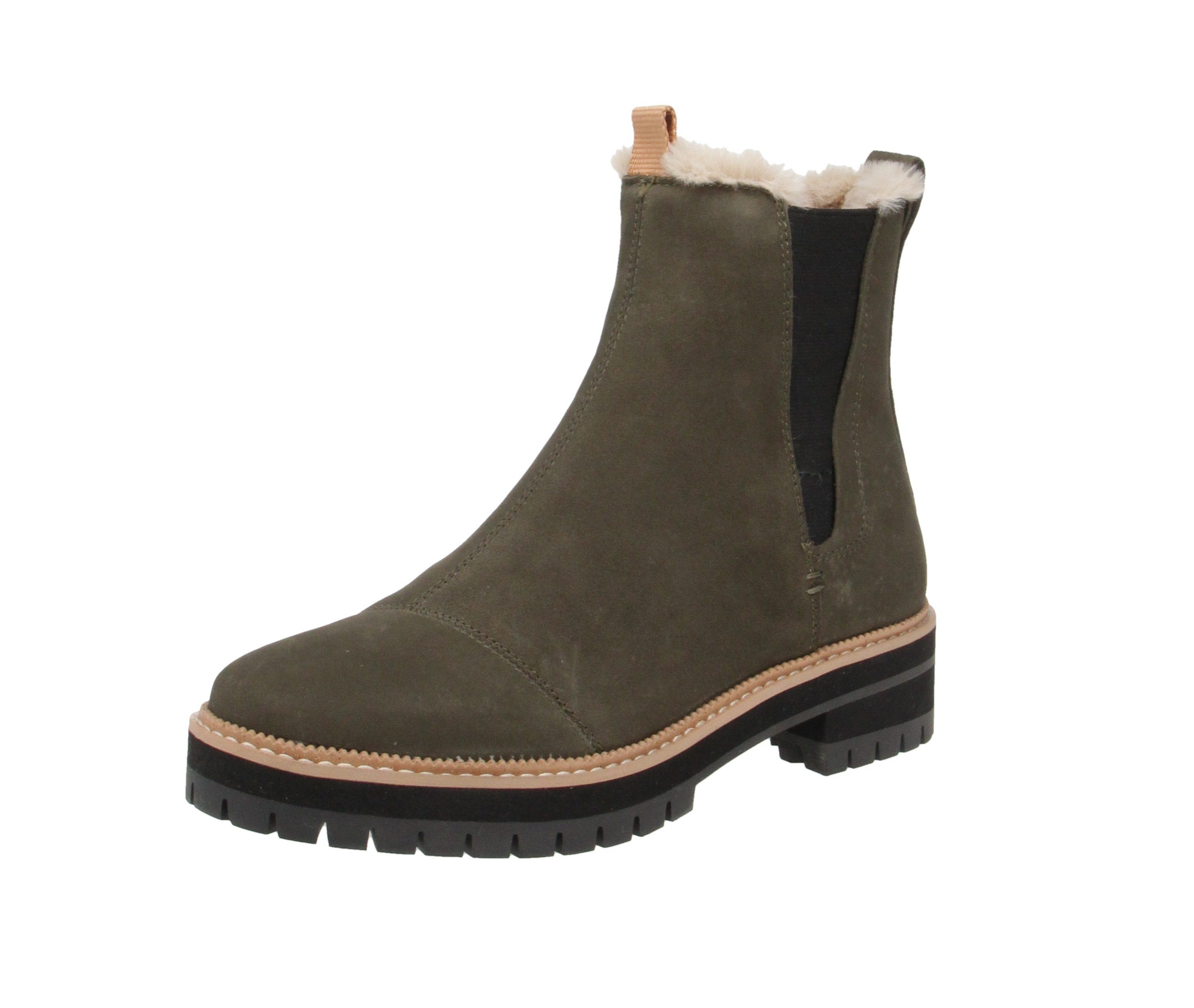 Toms 10016854 Dakota - Damen Schuhe Stiefel - Olive Stiefel