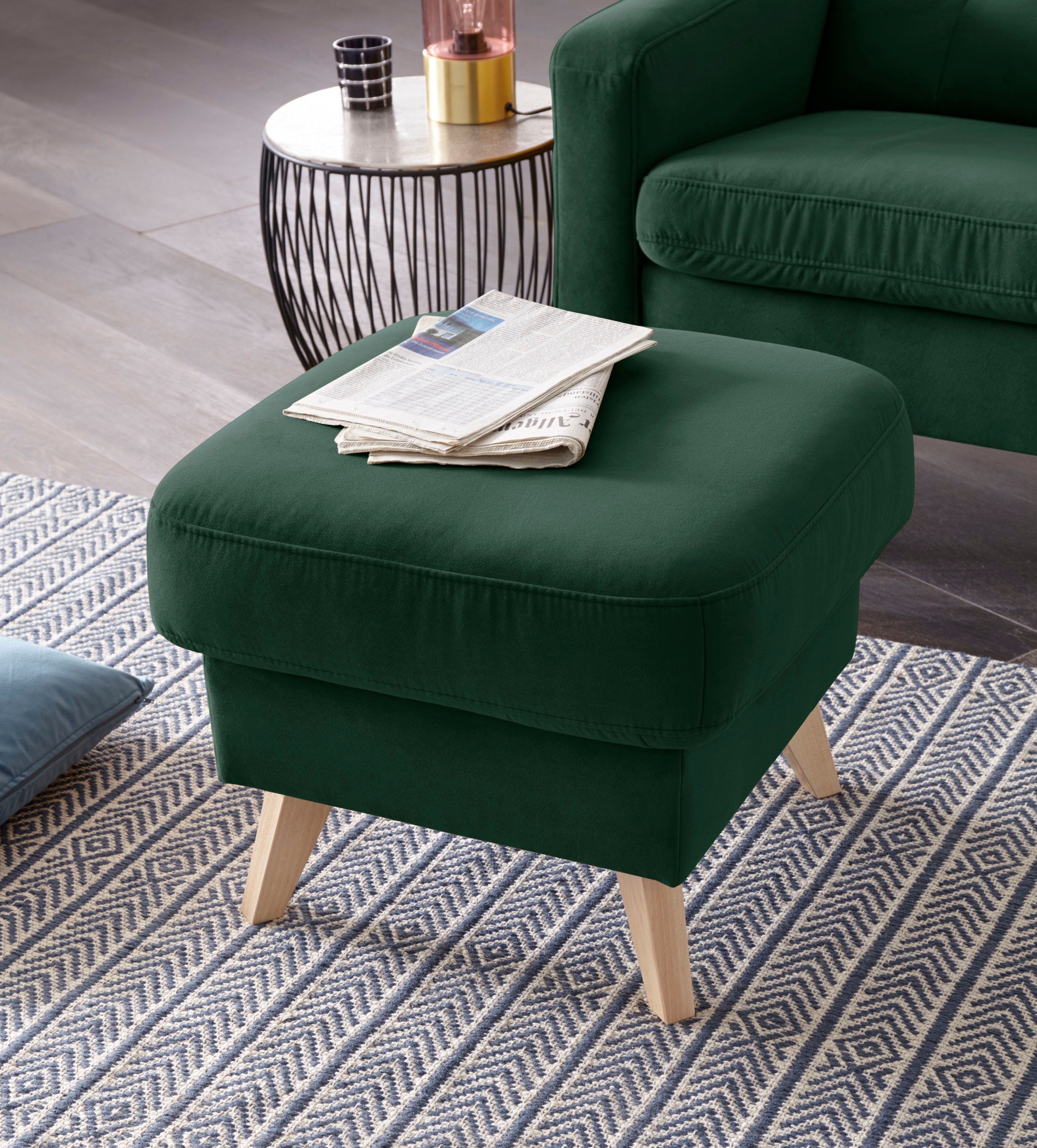 exxpo - sofa fashion Hocker Nappa günstig online kaufen