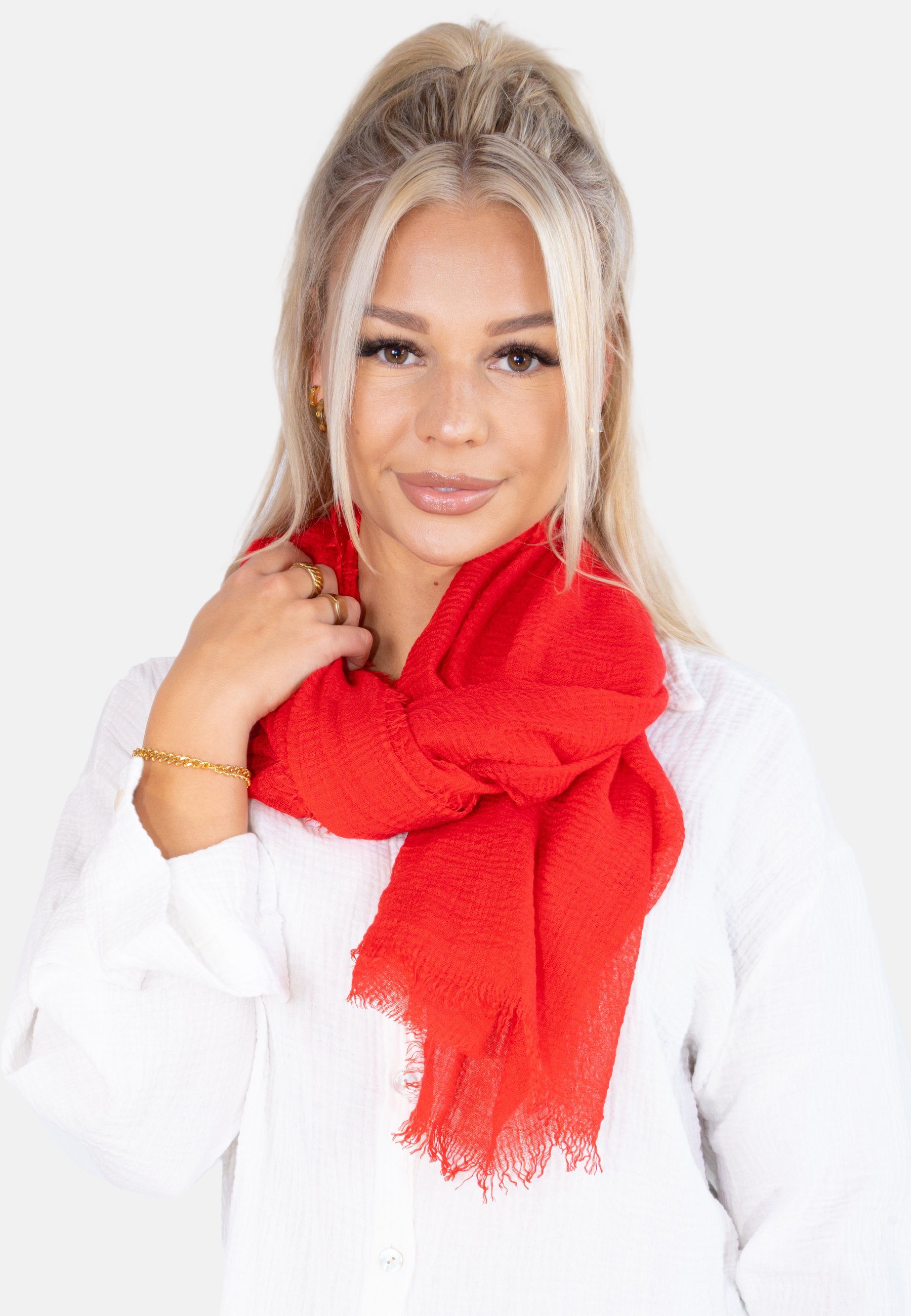 Seasons of April Schal Isabella Schal, Dünner, leichter und weicher Uni Dam günstig online kaufen