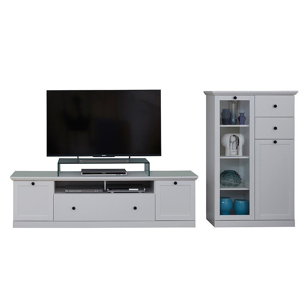 trendteam Wohnzimmer-Set Brandson Baxter, Fernsehschrank Schrankwand günstig online kaufen