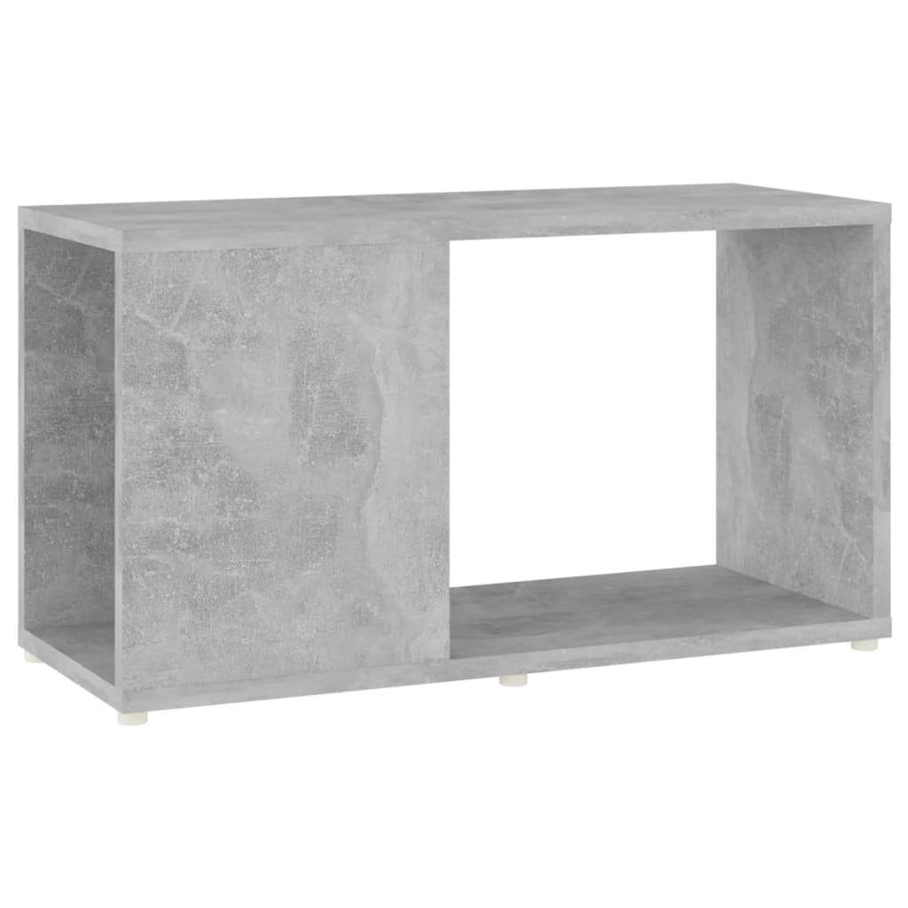 furnicato TV-Schrank Betongrau 60x24x32 Holzwerkstoff cm