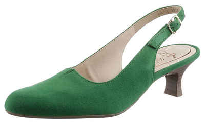 Ara KNOKKE Slingpumps, Abendschuh, Sommerschuh, Pfennigabsatz, in G-Weite