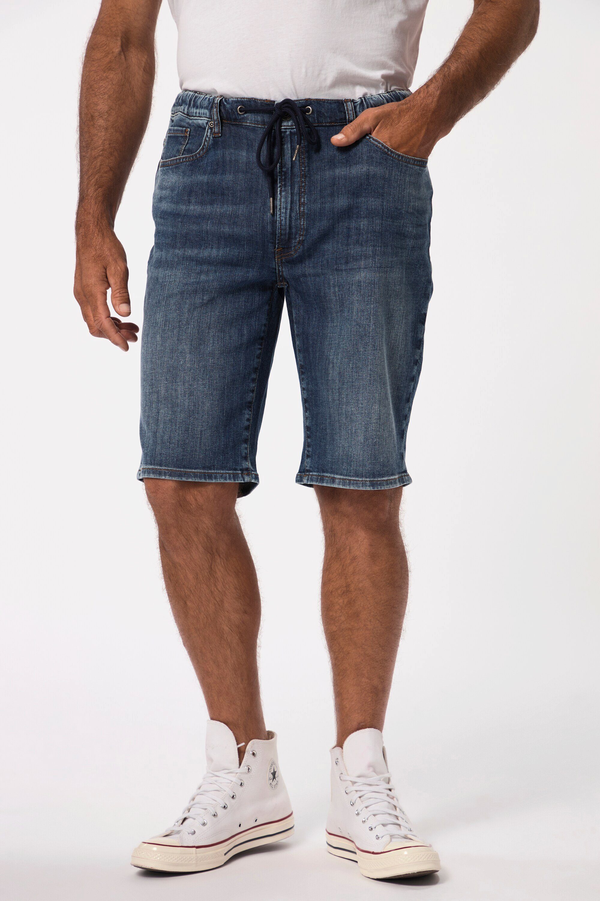 Jeansbermudas JP1880 Jeansbermuda Lightweight Schlupfbund