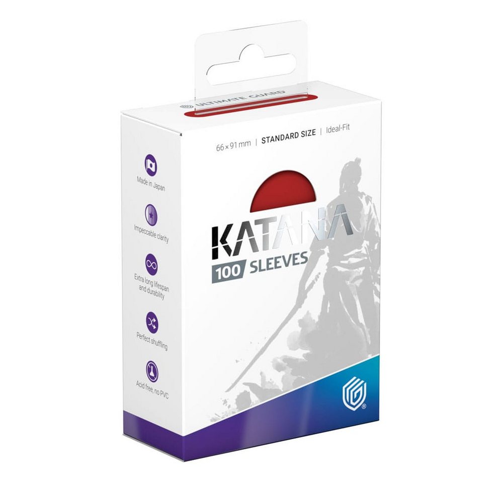 Ultimate Guard Sammelkarte Katana Sleeves Standard Size (100) (66x91mm) - Rising Sun