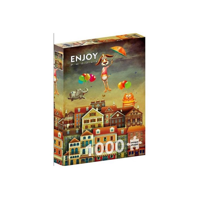 ENJOY Puzzle Puzzle ENJOY-1943 - Above the City Puzzle 1000 Teile Puzzleteile