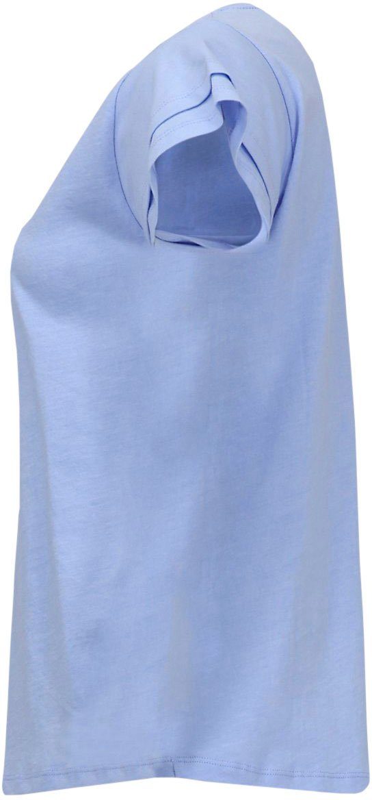 forever LTB FECABA Rundhalsshirt Flügelärmeln blue mit