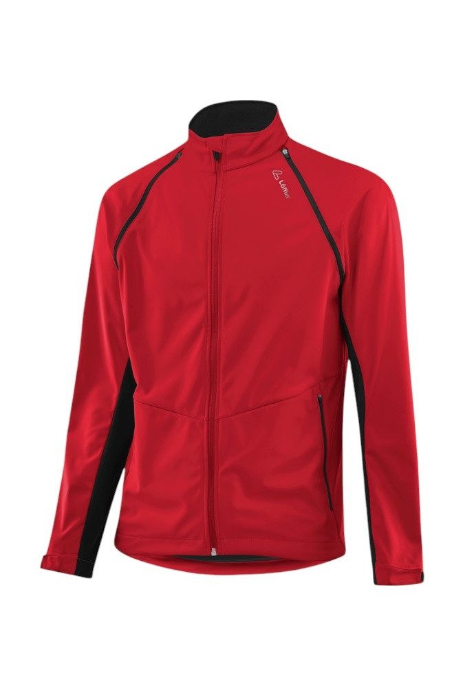 Löffler Softshelljacke Zip Off WS Light (winddicht, wasserabweisend) rot Herren