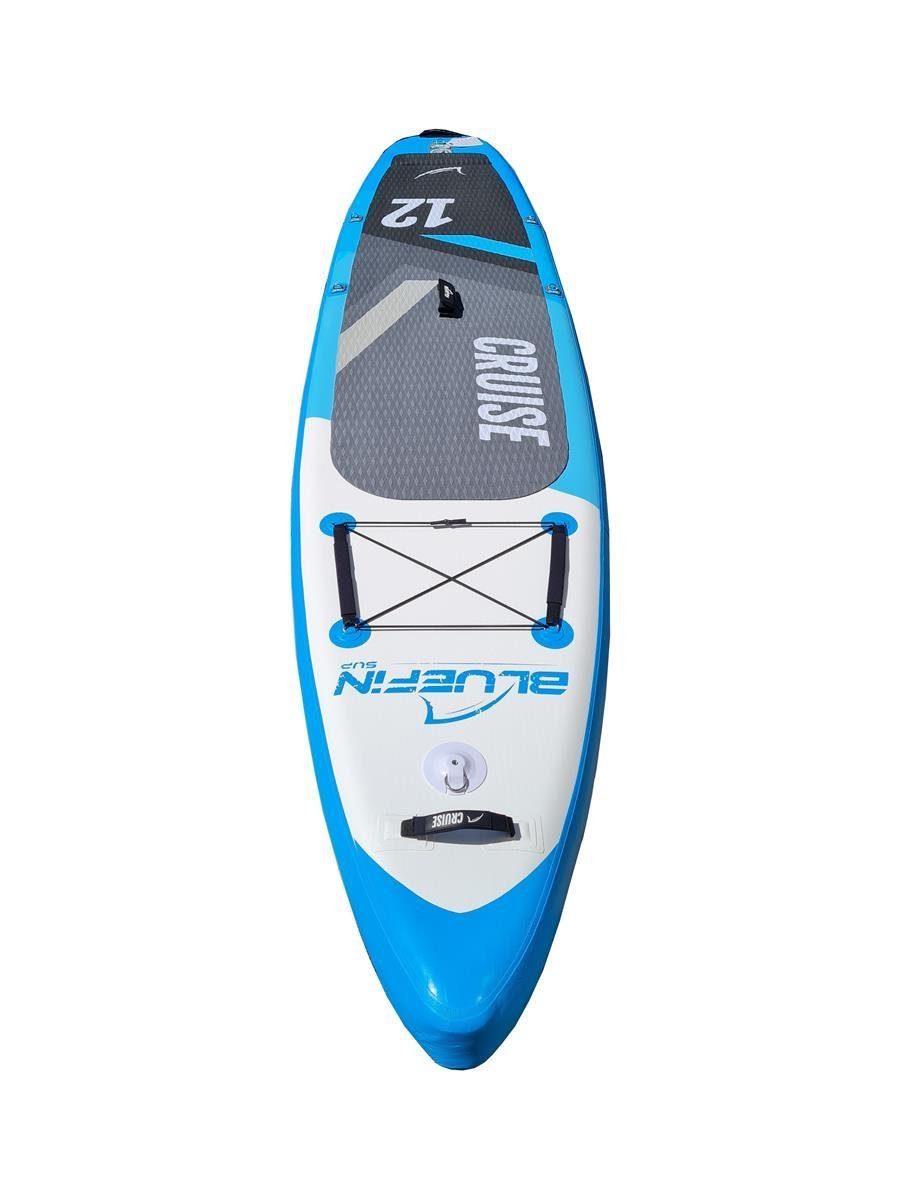 SUP-Board 12' Freizeit-Paddleboard, SUP mit 2020 (Set) (366cm) Kit Bluefin Conversion V3.0, Modell Cruise Kajak