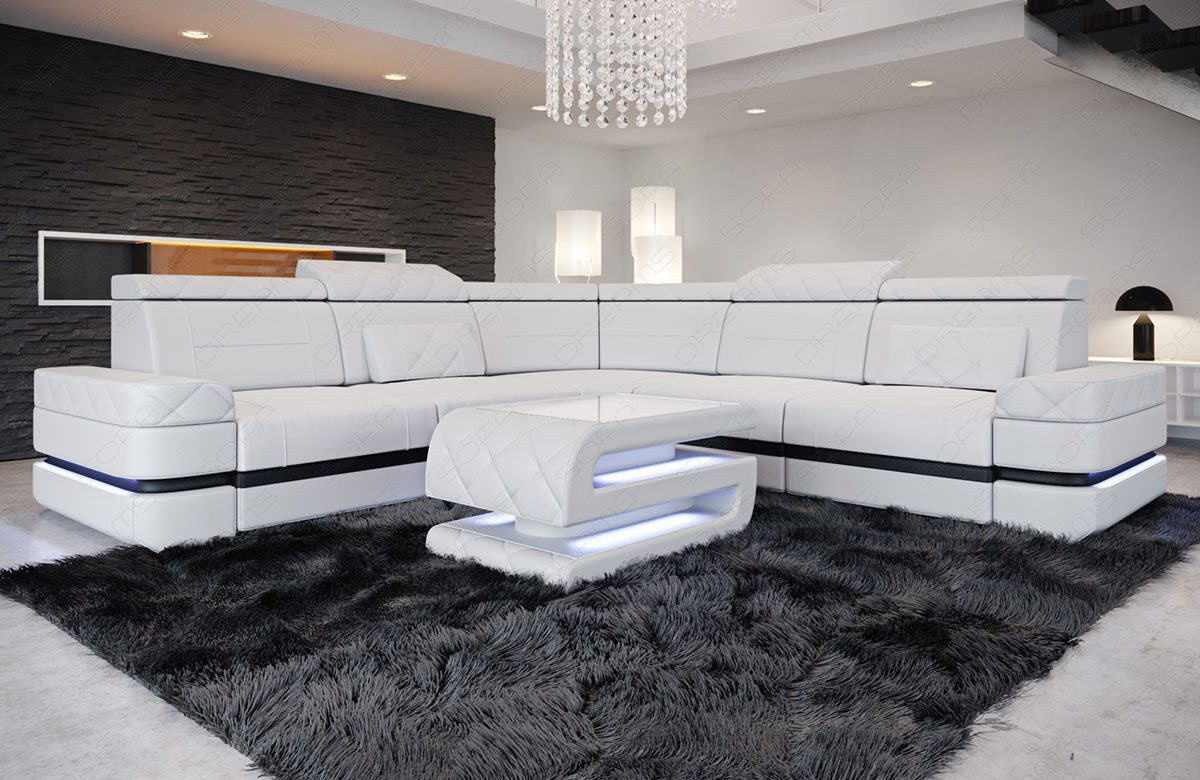 Sofa Dreams Ecksofa Ledersofa Positano L günstig online kaufen