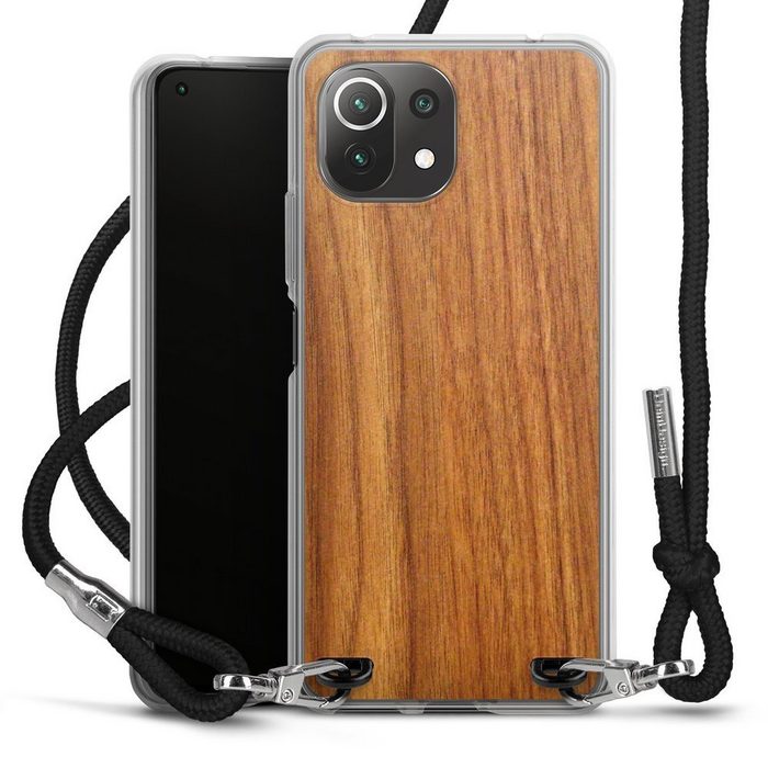 DeinDesign Handyhülle Holzoptik Lärche Holz Lärche Xiaomi Mi 11 Lite 5G Handykette Hülle mit Band Case zum Umhängen