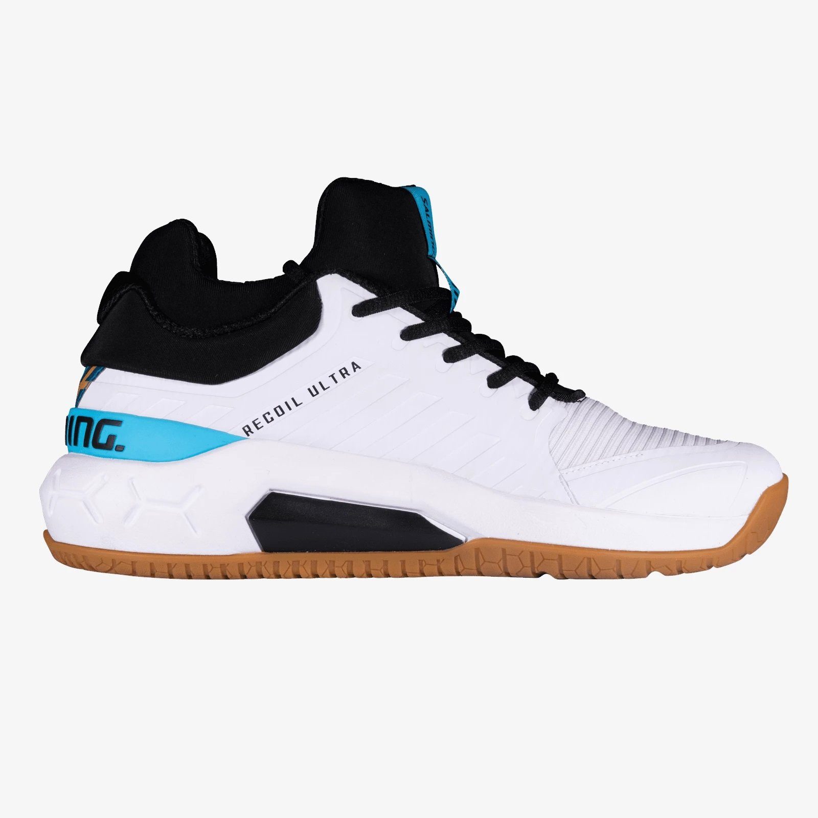 SALMING Hallen-Indoorschuhe Recoil Ultra Mid Stabilität/Dämpfung weiss Herren Badmintonschuh