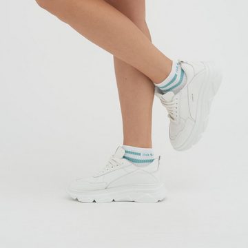 LIVING CRAFTS Sneakersocken ORELL Sportliche Sneaker-Socken für Sie und Ihn