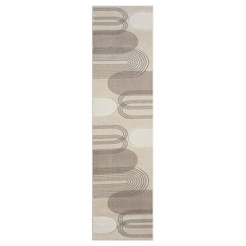 Läufer BONITO 7157, Carpet City, rechteckig, Höhe: 11 mm, Flachflor, Hochtief-Muster/ 3D-Effekt