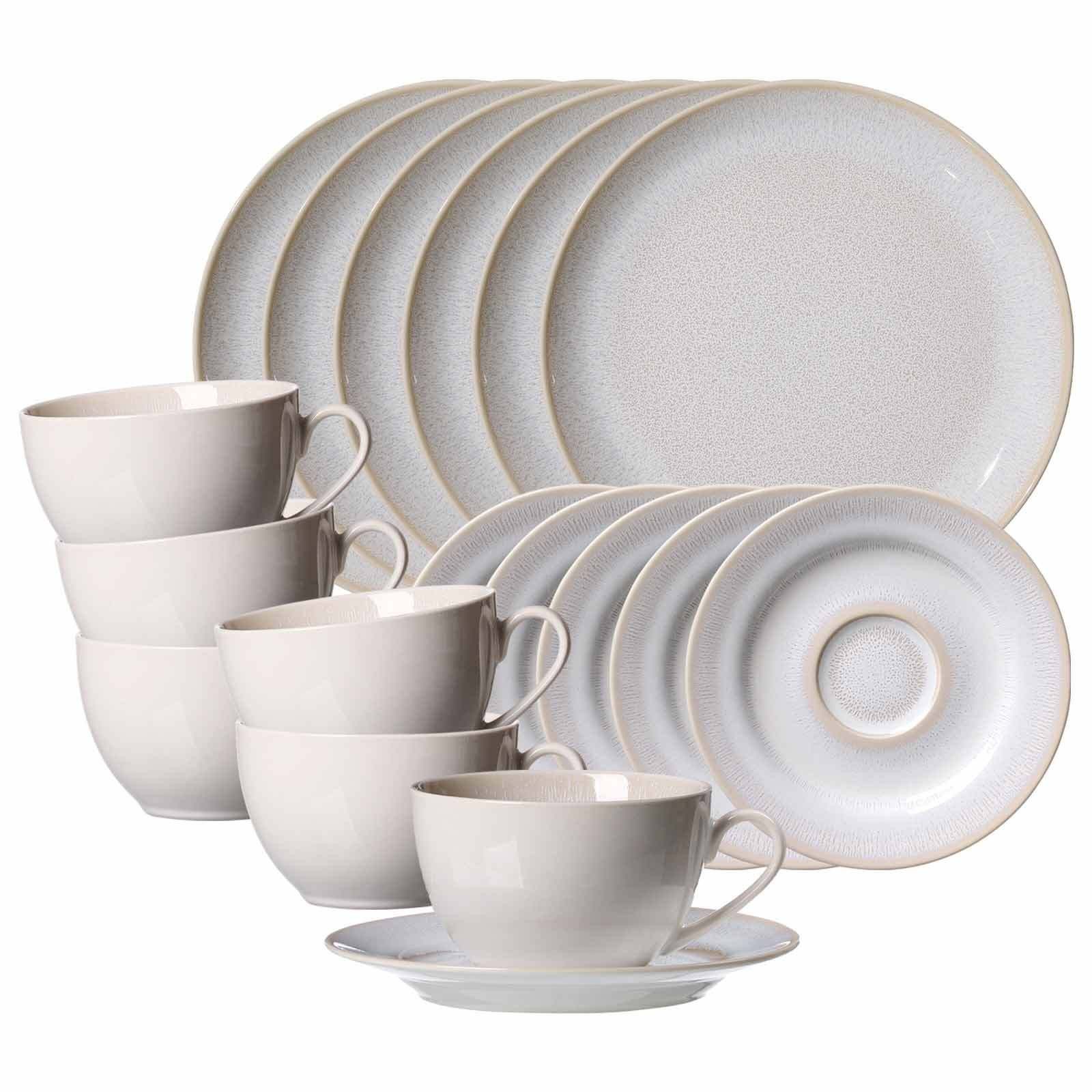 Ritzenhoff & Breker Kombiservice Laredo Kaffeeservice 18er Set (18-tlg), Steinzeug