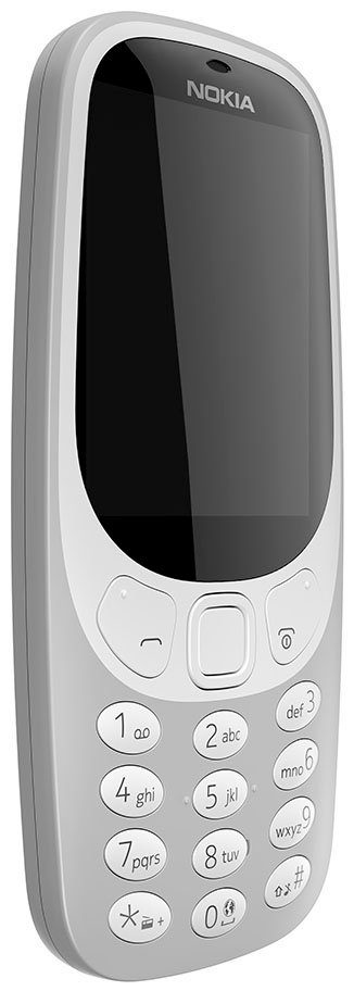 cm/2,4 3310 Handy Nokia Kamera) 2 Speicherplatz, Zoll, (6,1 MP GB hellgrau 16