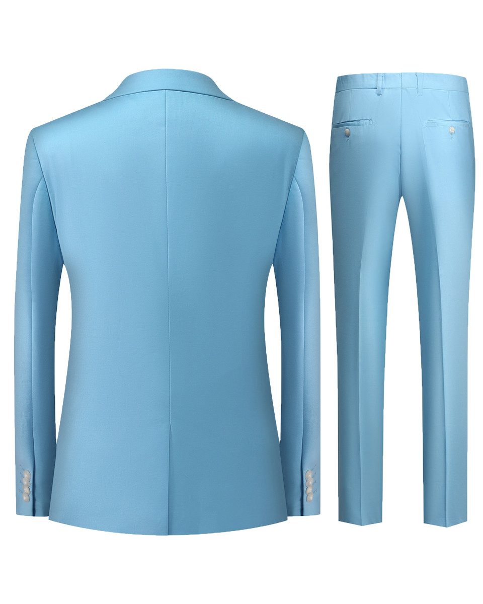 Allthemen Anzug (3 tlg) im Slim Fit ein Knopf Anzüge für Hochzeit günstig online kaufen