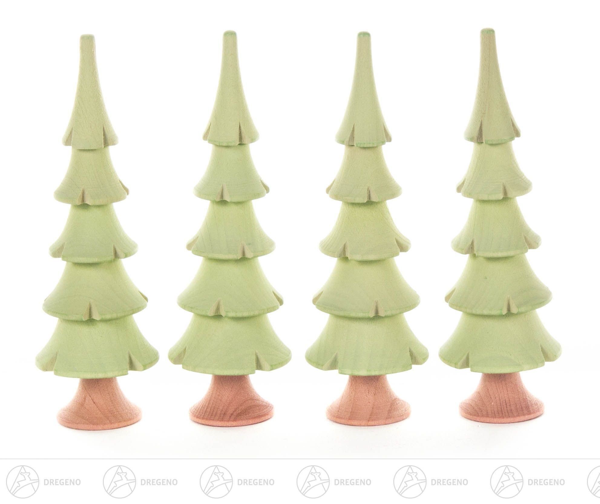 Kunstbaum Baum Massivholzbäume hellgrün Höhe ca 11 cm NEU