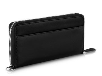 PURE Leather Studio Geldbörse Geldbörse MAIA, Handgefertigte Damen Echtleder Portemonnaie Geldbeutel mit RFID Schutz