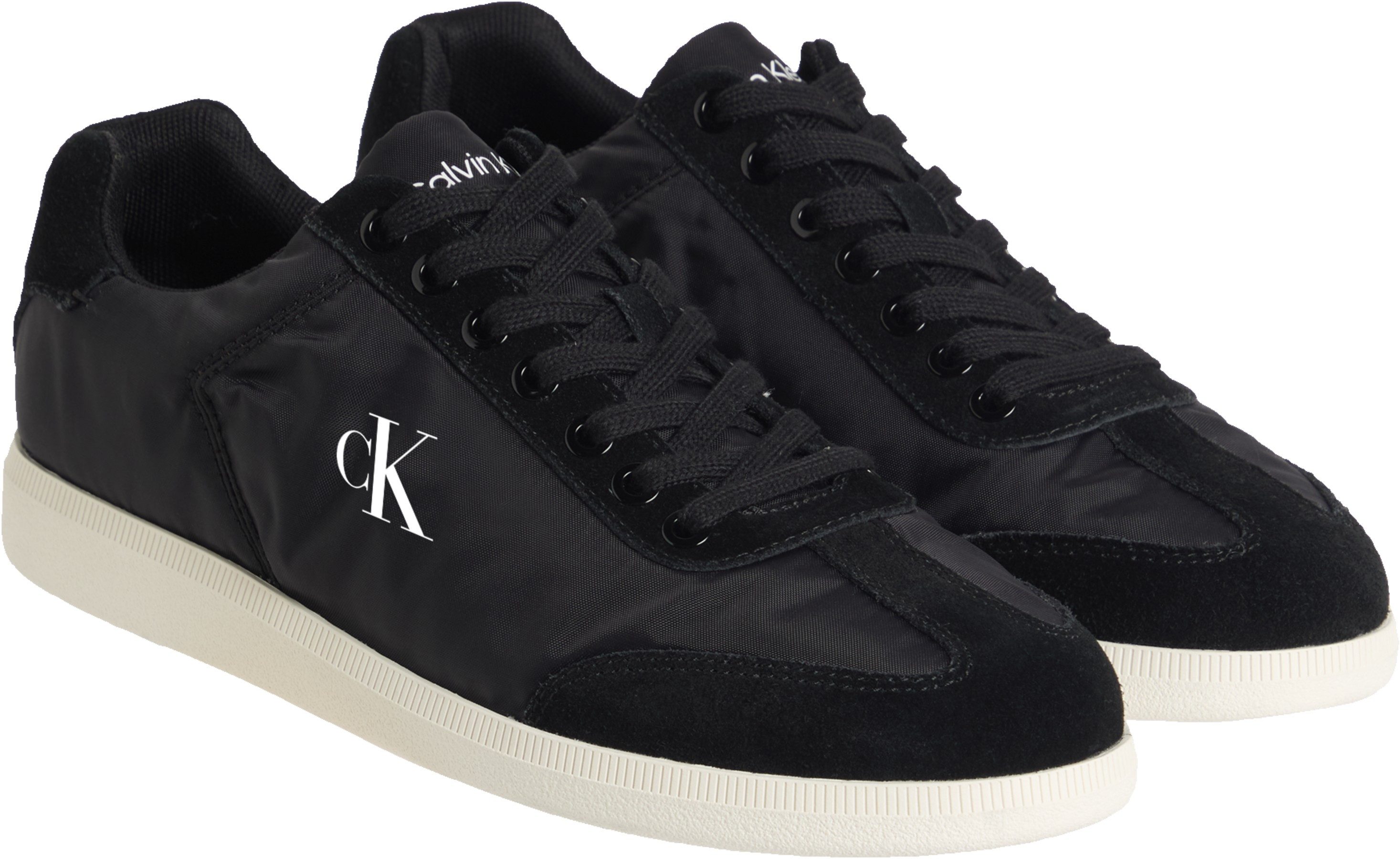 Calvin Klein LOW CUPSOLE LACEUP SU Кроссовки Schnürschuh, Halbschuh, Freizeitschuh im Materialmix