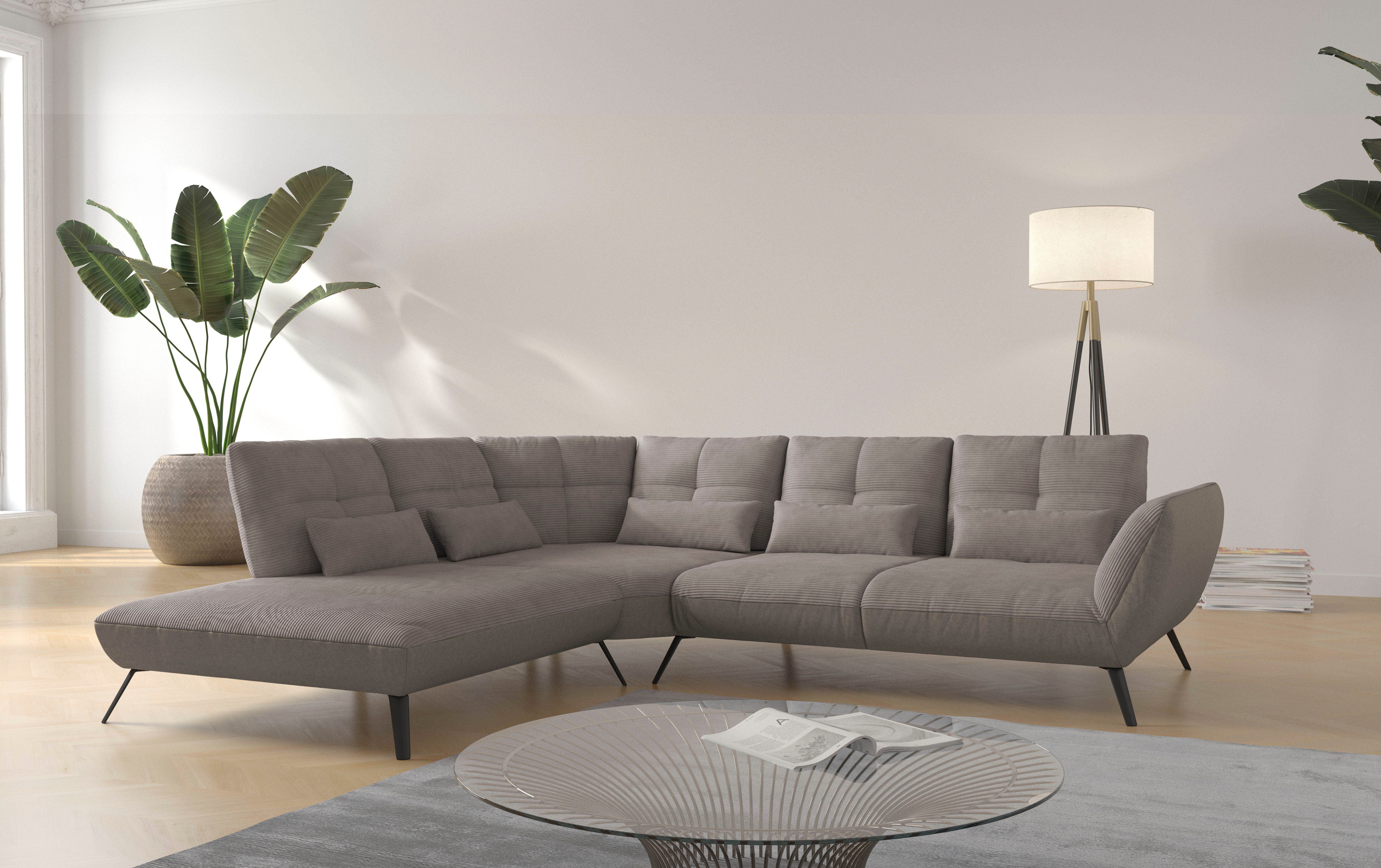 Places of Style Ecksofa Mikado L-Form, günstig online kaufen