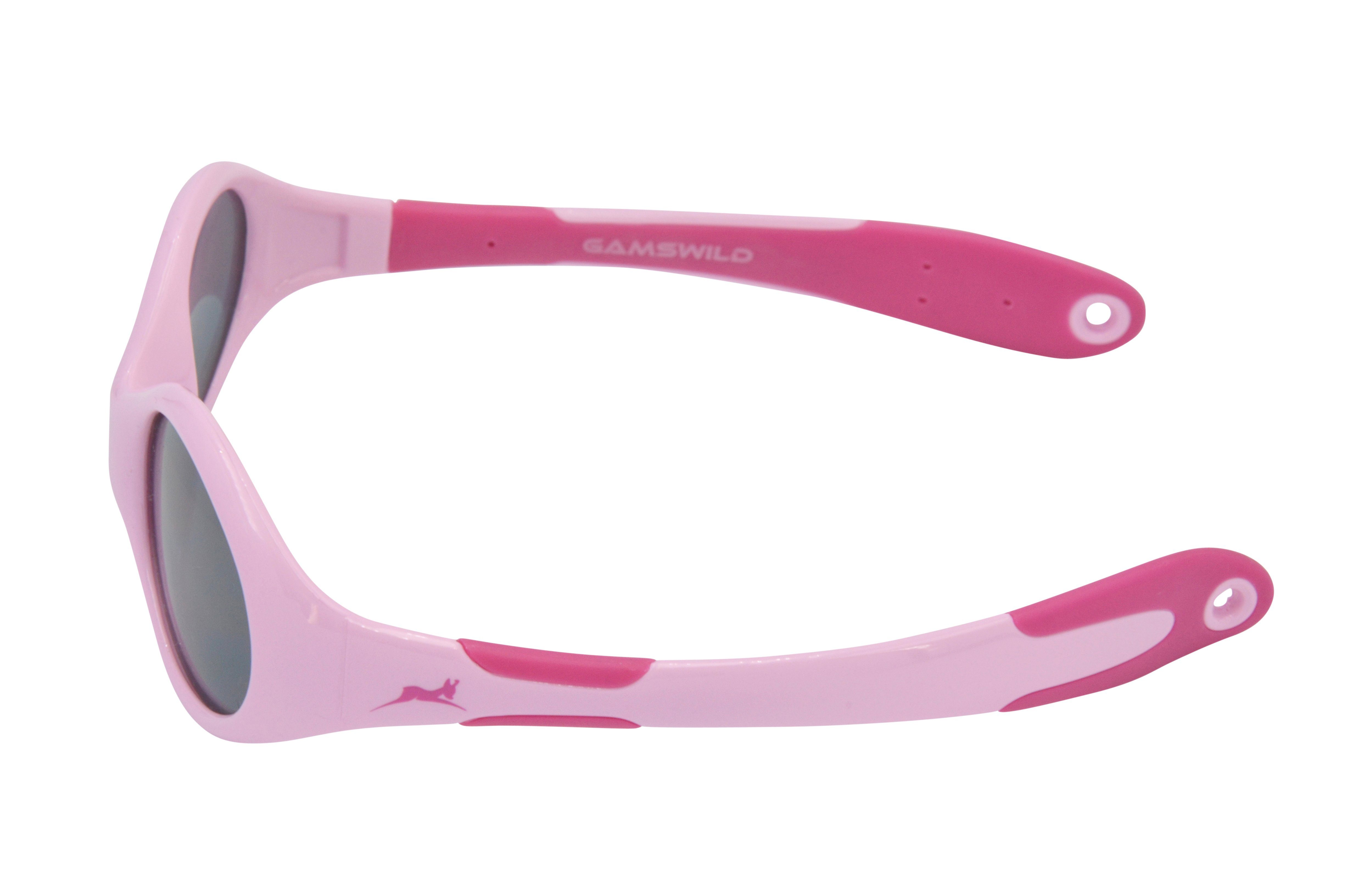 Babybrille Kleinkindbrille Unisex, richtig - Jungen Gamswild 0-3 Jahre rosa-pink, grün Sonnenbrille Form sitzt Mädchen immer herum GAMSKIDS blau-orange, symmetrische WK5716 kids