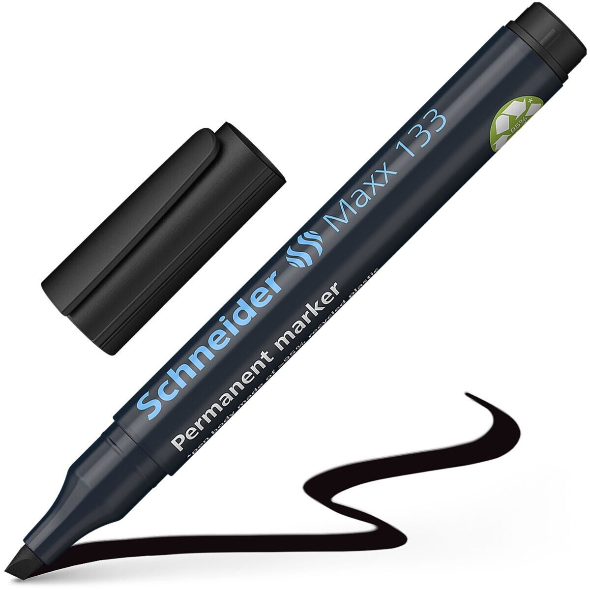 Schneider Permanentmarker Maxx 133, (1-tlg), toluolfrei, Strichstärke: 1,0 - 4,0 mm