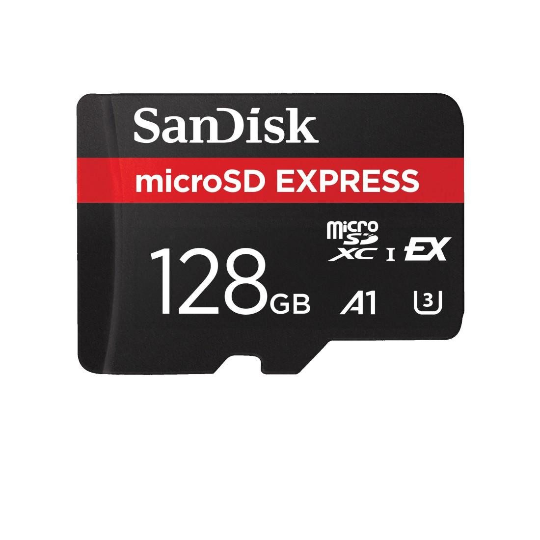 Sandisk microSDXC Express funktioniert mit Nintendo Switch 2 Speicherkarte (128 GB, UHS-I Class 10)