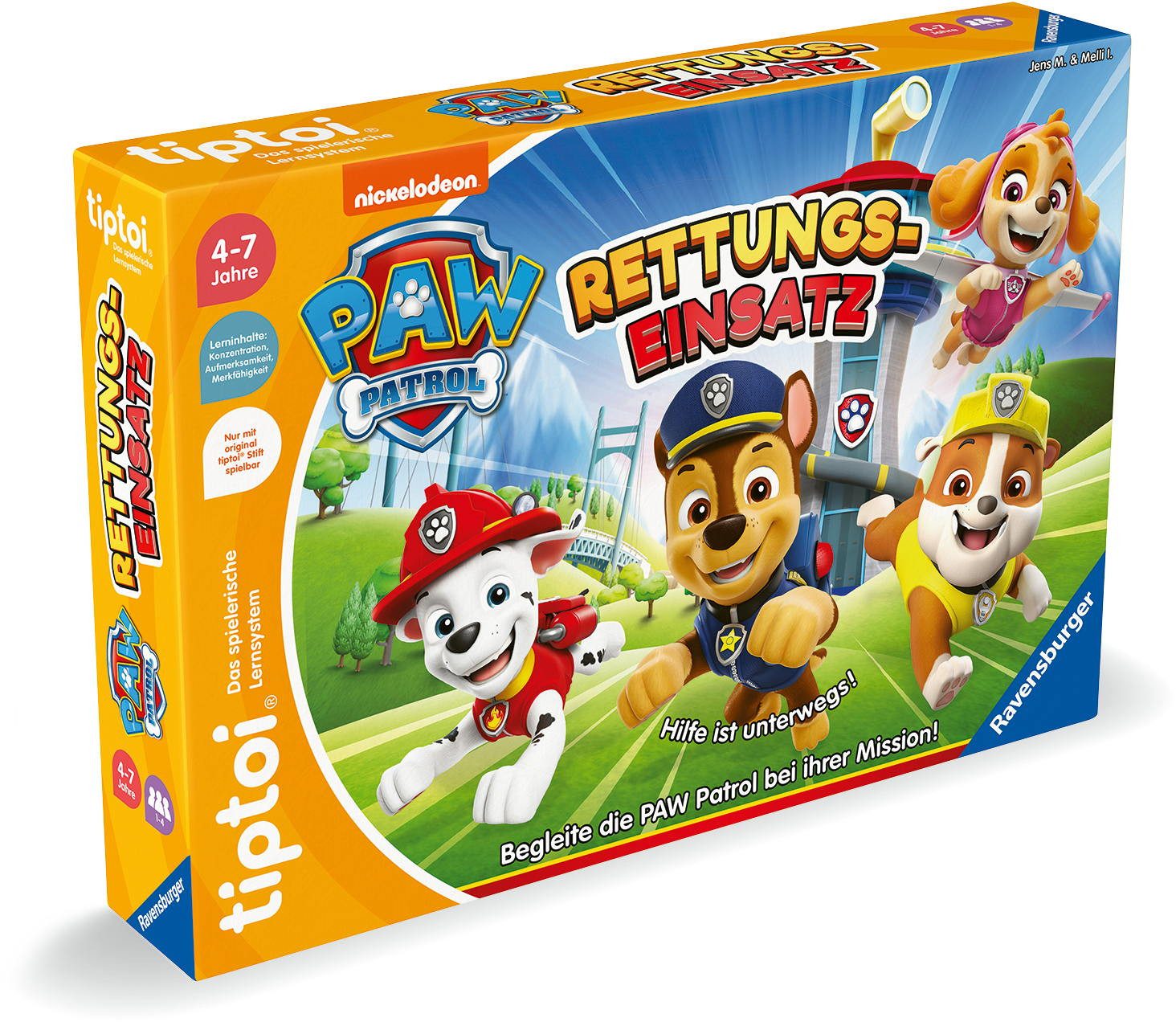 Ravensburger Spiel tiptoi Lernspiel PAW Patrol Rettungseinsatz 00202 – Bild 2 von 3