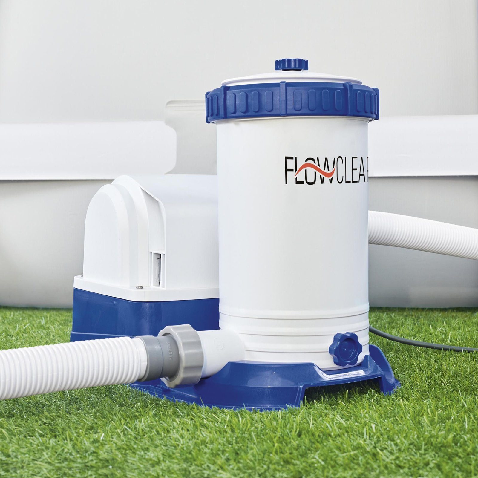 BESTWAY Pool-Filterpumpe Kartuschenfilter Poolreinigung 9.463 l/h 2500 gal (Artikelnummer des Herstellers Bestway®: 58391)